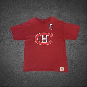 Vintage Montreal Canadiens x Old Time Hockey Jean Béliveau Tee